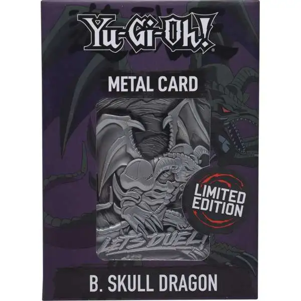 YuGiOh! B. Skull Dragon Limited Edition Metal Card