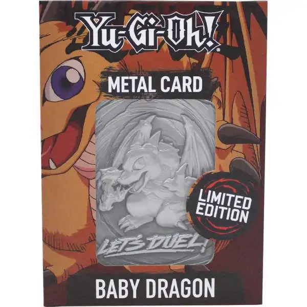 YuGiOh! Baby Dragon Limited Edition Metal Card