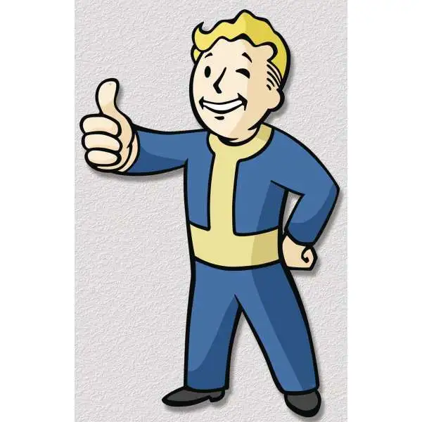 Fallout Boy 12-Inch x 11-Inch Metal Sign