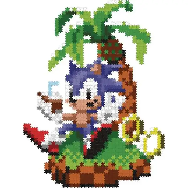 Sonic The Hedgehog Jixelz Remix Sonic Island Puzzle [1250 Pieces]