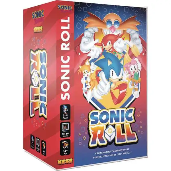 Sonic The Hedgehog Sonic Roll Board Game