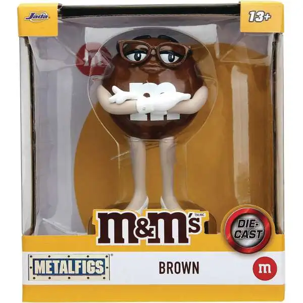 M&M's Brown M&M 4-Inch Diecast Figure (Pre-Order ships July)