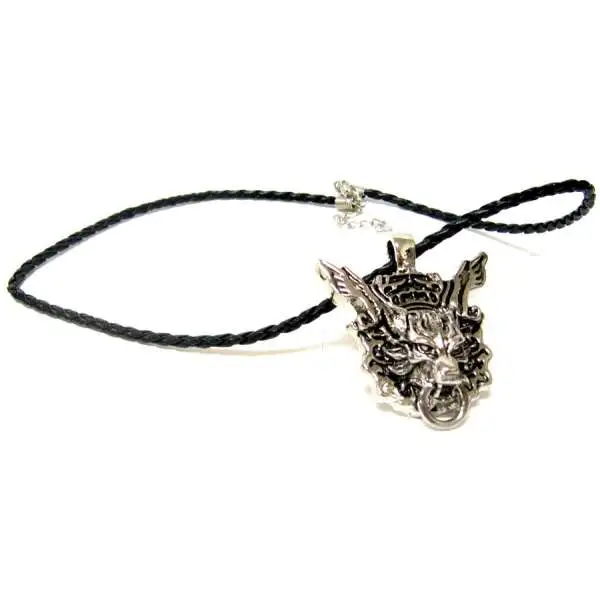 Final Fantasy VII Advent Children Cloud Strife and Bahamut's Metal Insignia Pendant Necklace
