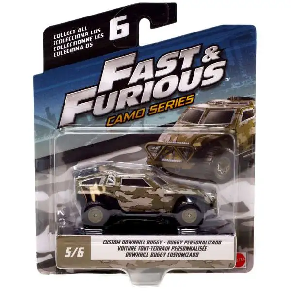 The Fast and the Furious Camo Series Custom Downhill Buggy Diecast Car #5/6