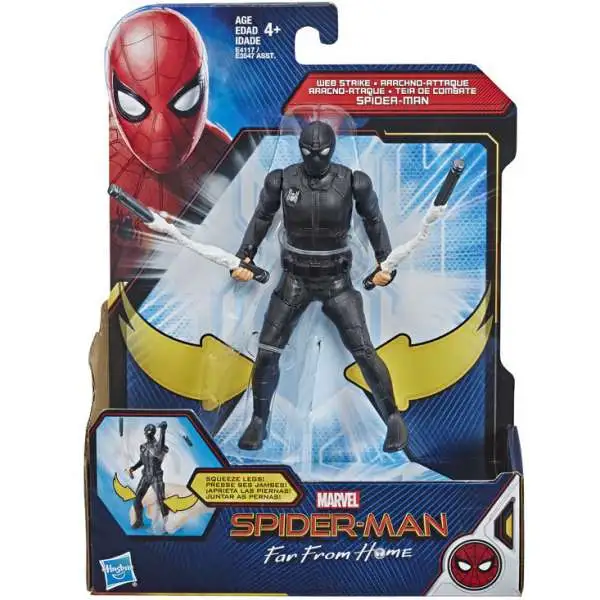 Marvel Far From Home Web Strike Spider-Man Action Figure