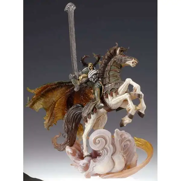 Final Fantasy Master Creatures Series 2 Odin On Sleipnir PVC Figure [Damaged Package]