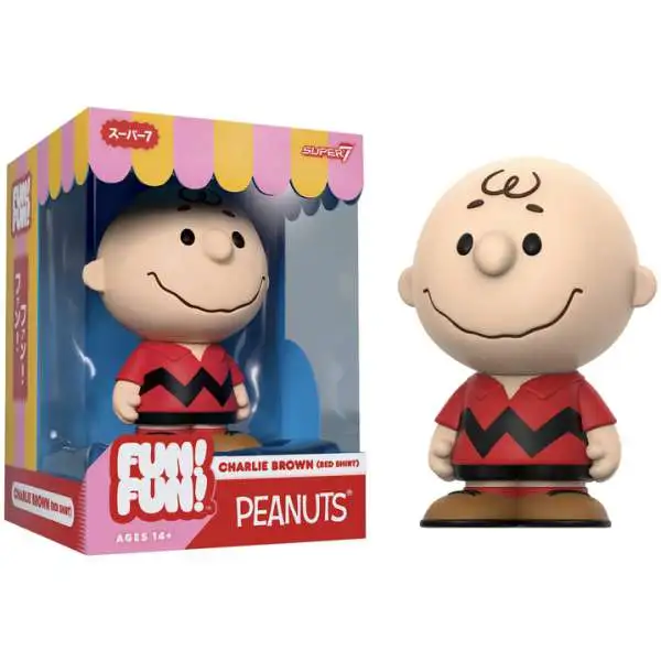 Peanuts Fun! Fun! Charlie Brown Action Figure [Red Shirt]