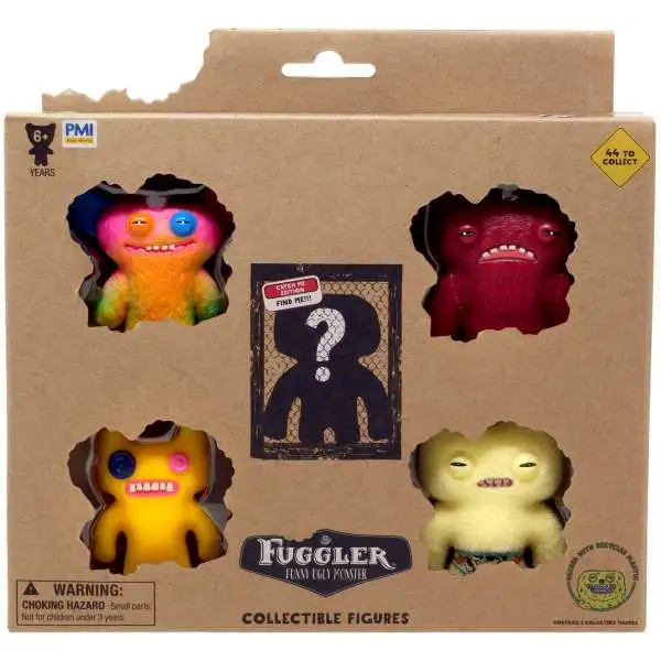 Fuggler Collectible Figure Mystery 5-Pack Deluxe Box [5 RANDOM Characters]