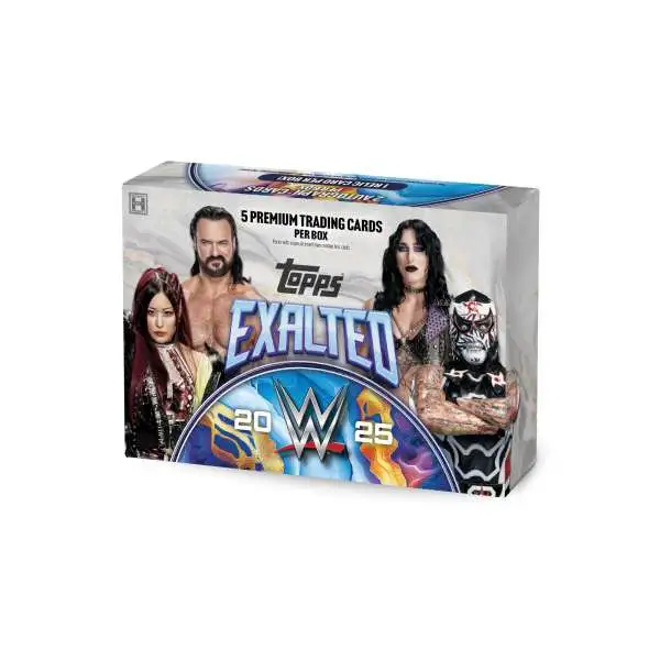 Topps 2025 Exalted WWE Wrestling Trading Card Hobby Box [1 Pack]