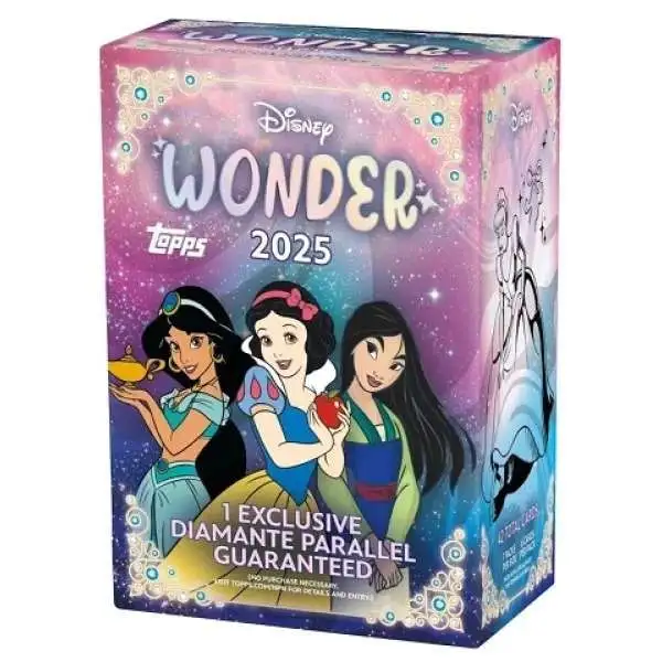 Disney Topps 2025 Wonder Trading Card BLASTER Box [7 Packs]