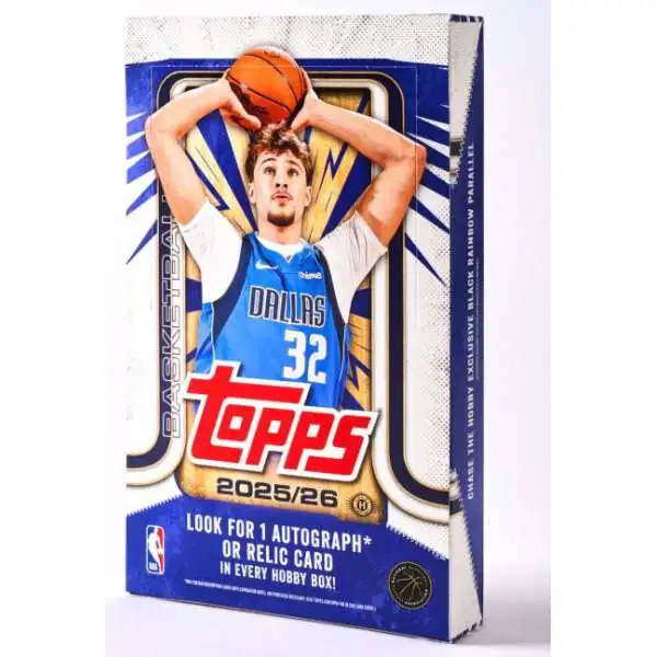 NBA 2025-26 Topps Basketball Trading Card HOBBY Box [20 packs]