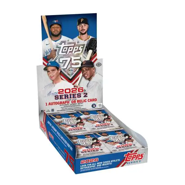 MLB Topps 2026 Series 2 Baseball Trading Card HOBBY Box [20 Packs]