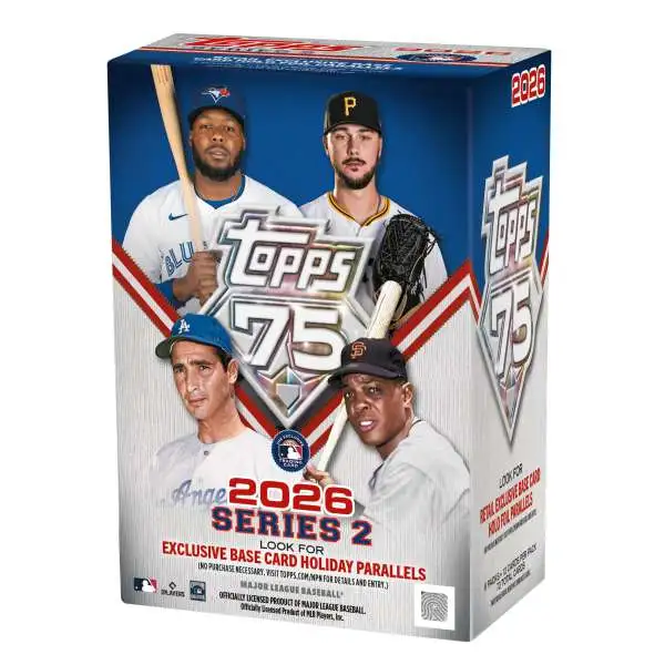 MLB Topps 2026 Series 2 Baseball Trading Card BLASTER Box [6 Packs]