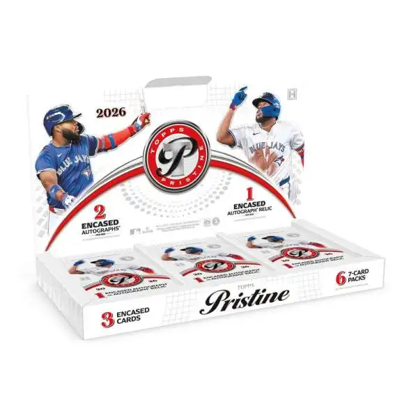 MLB Topps 2026 Pristine Baseball Trading Card HOBBY Box (Pre-Order ships August)