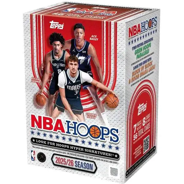 NBA Topps Trading Cards 2025-26 Hoops Basketball Trading Card