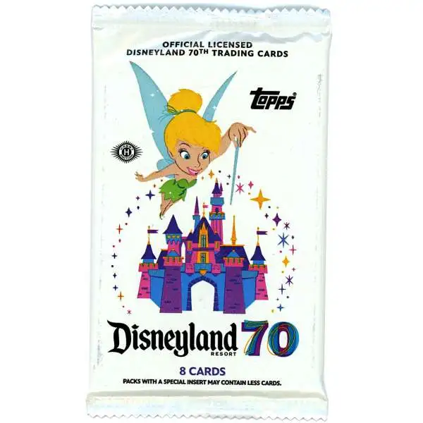 Topps 2025 Disneyland 70th Anniversary Trading Card HOBBY Pack [8 Cards]