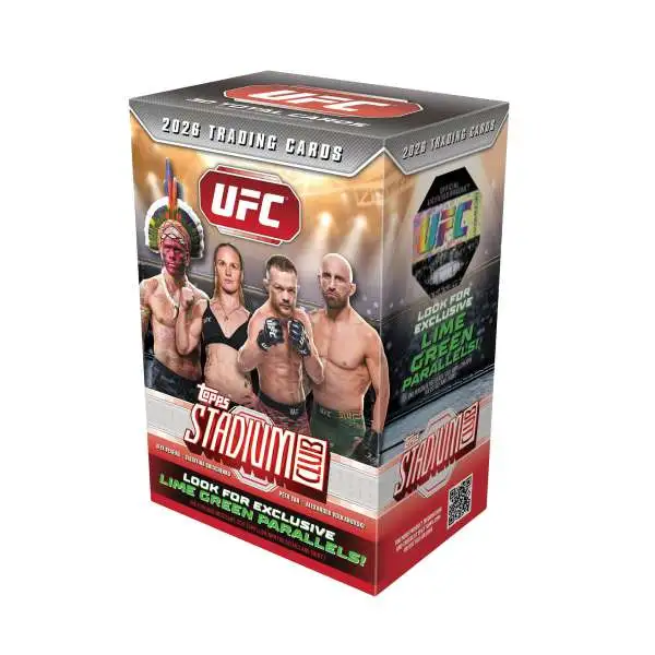 Topps 2026 Stadium Club UFC Trading Card BLASTER Box [6 Packs]