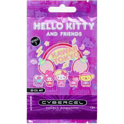 Hello Kitty & Friends Kawaii Tokyo Series 2 Trading Card Pack [3 Cards]