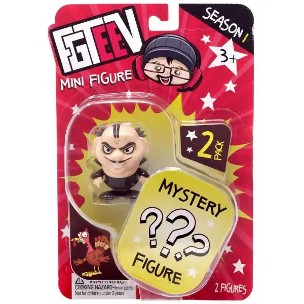 FGTeeV Season 1 Evil Zeebub & Mystery Action Figure 2-Pack [Mini Figure]