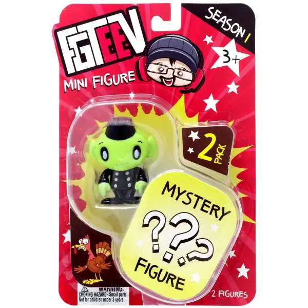 FGTeeV Season 1 Glow in the Ducas & Mystery Action Figure 2-Pack