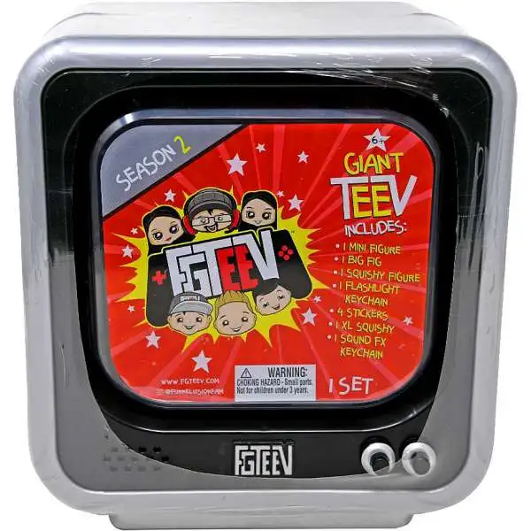 FGTEEV Mini TeeV Figure Stickers Flashlight Putty Set Pack Series Season 1 