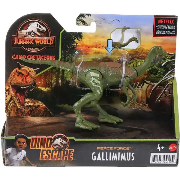 Jurassic World Camp Cretaceous Fierce Force Gallimimus Action Figure [Dino Escape]