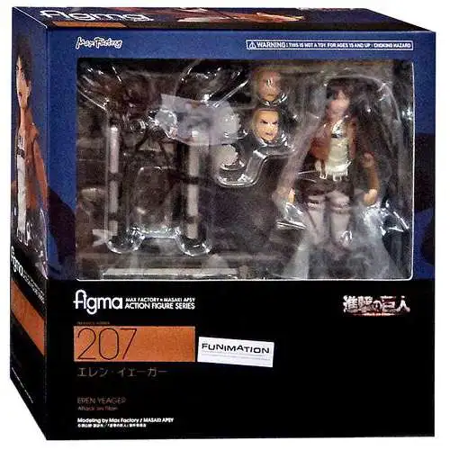 Attack on Titan Figma Eren Yeager Action Figure 207 Max Factory
