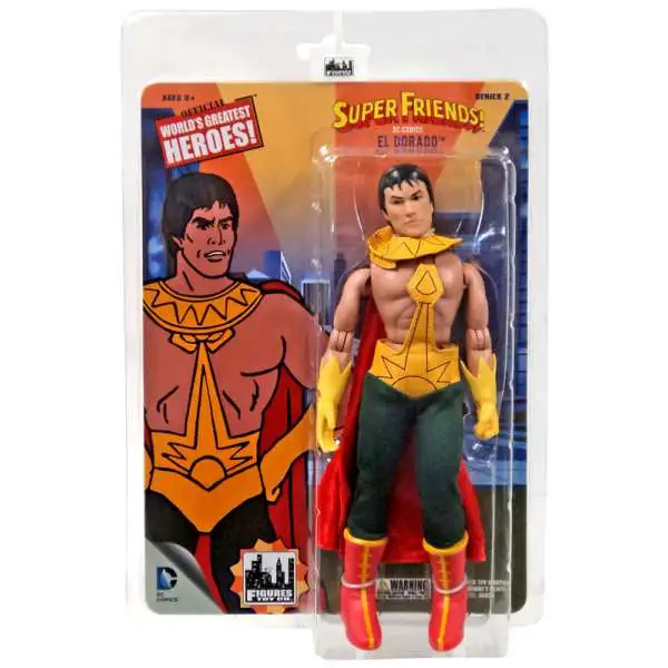 DC World's Greatest Heroes! Super Friends! Series 2 El Dorado Retro Action Figure