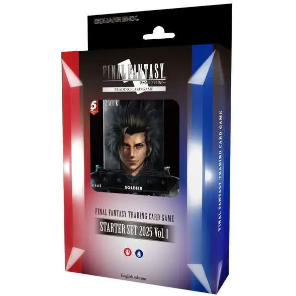 Trading Card Game Final Fantasy Volume 1 Zack Fair Starter Deck [Fire / Water]