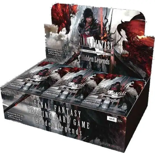 Final Fantasy Trading Card Game Hidden Legends Booster Box [36 Packs]