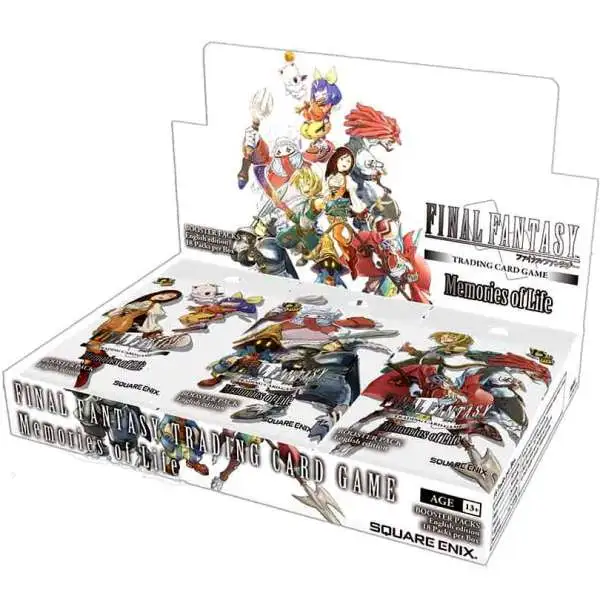 Final Fantasy Trading Card Game Opus 30 Memories of Life Booster