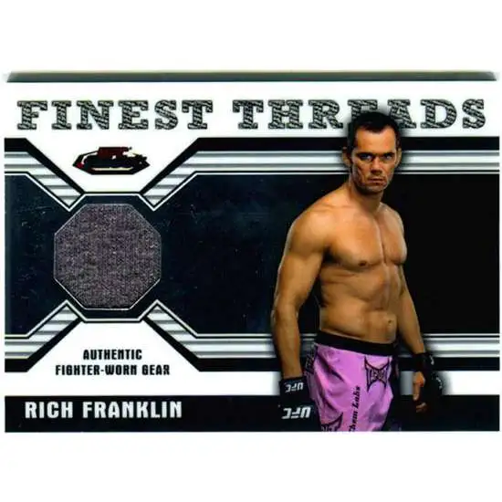 Topps UFC 2011 Finest Finest Threads Rich Franklin