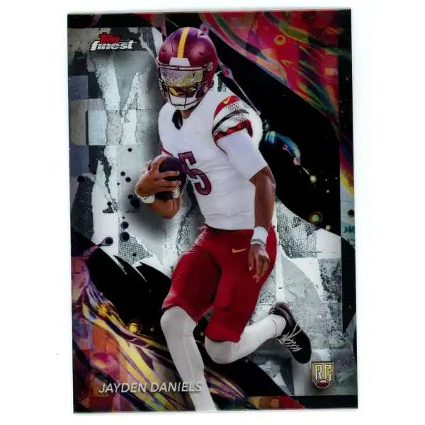 NFL 2024 Topps Finest Football Uncommon Jayden Daniels #167 [Rookie]