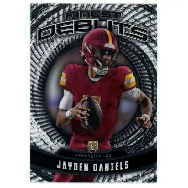 NFL 2024 Topps Finest Football Debut Jayden Daniels D-1 [Rookie]