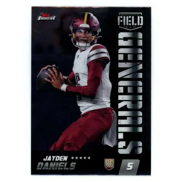 NFL 2024 Topps Finest Football Field Generals Jayden Daniels FG-18 [Rookie]