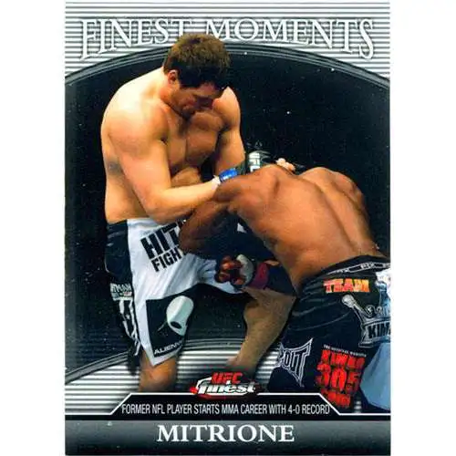 Topps UFC 2011 Finest Finest Moments Matt Mitrione