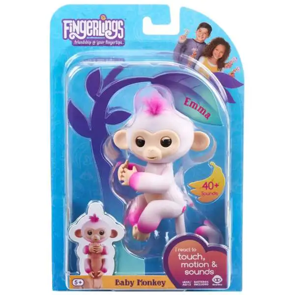 Fingerlings Baby Monkey Emma Figure