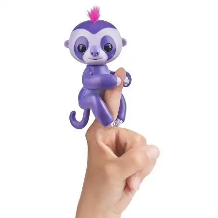 Fingerlings Baby Sloth Marge Figure [Purple]