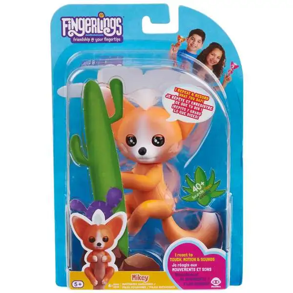 Fingerlings Baby Fox Mikey Figure