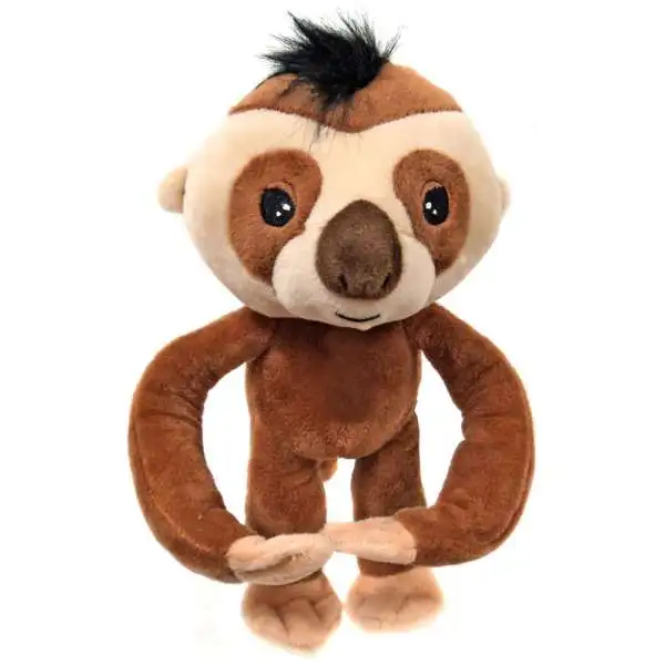 Fingerlings Brown Baby Sloth 10-Inch Plush with Sound