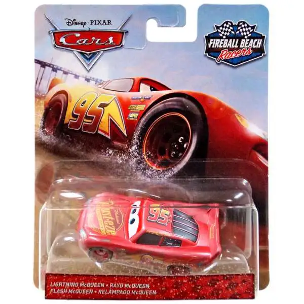 Disney / Pixar Cars Cars 3 Fireball Beach Racers Lightning McQueen Diecast Car