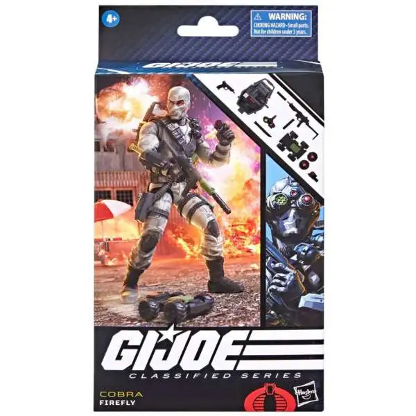 GI Joe Classified Series Firefly Action Figure [Cobra] (Pre-Order ships December)