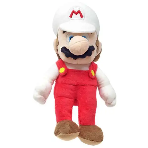 Super Mario Fire Mario 10-Inch Plush