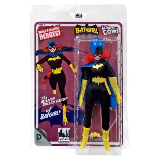 DC World's Greatest Heroes! First Appearances Series 1 Batgirl Action Figure [Removable Cowl]