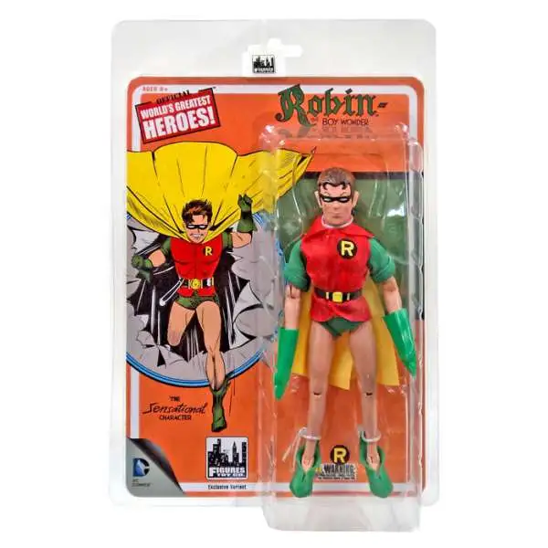 DC World's Greatest Heroes! First Appearances Series 1 Robin Action Figure [Yellow Cape]
