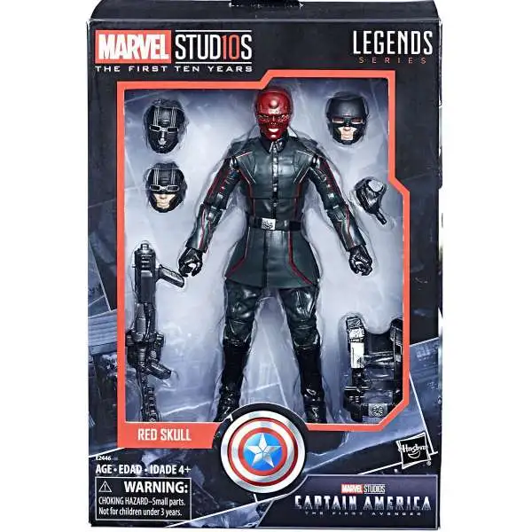 Captain America: The First Avenger Marvel Studios: The First Ten Years Marvel Legends Red Skull Action Figure