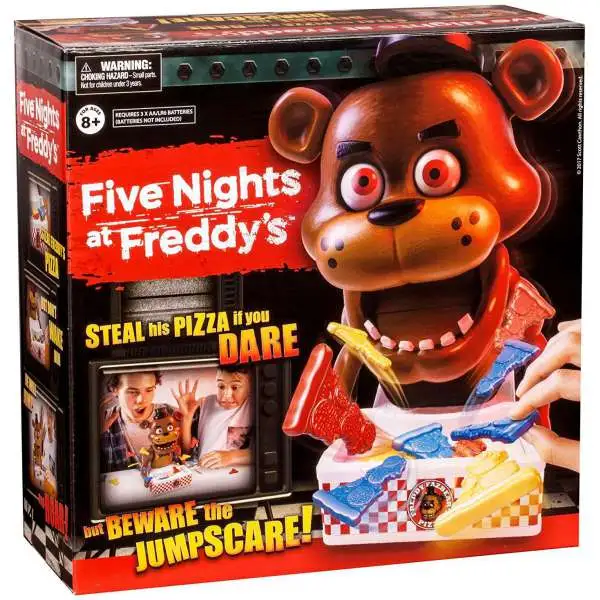 Five Nights at Freddy's Steal His Pizza if You Dare! Game [Beware Jumpscare!]