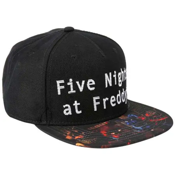 Five NIghts at Freddy's Logo Snapback Cap