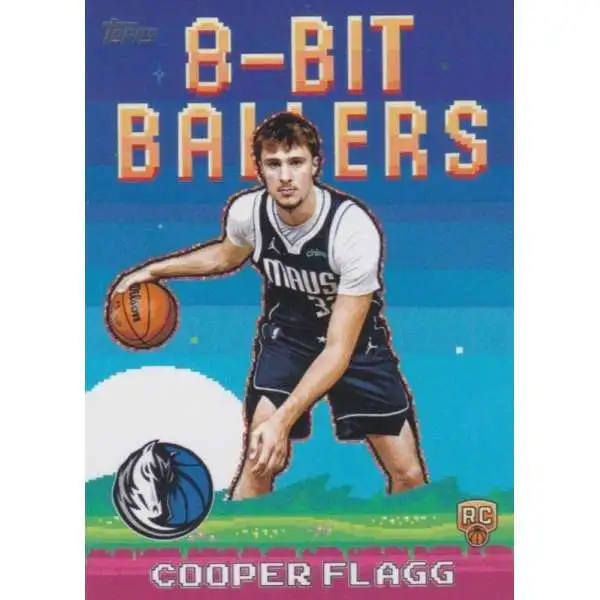 NBA 2025-26 Topps Basketball 8-Bit Ballers Cooper Flagg #8B-31 [Rookie]