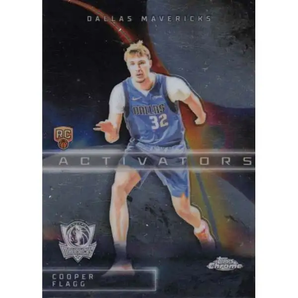 NBA 2025-26 Topps Chrome Activators Cooper Flagg AC-11 [Rookie]